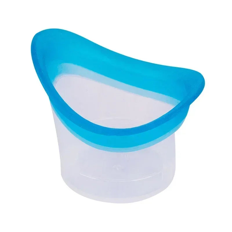 Soft Silicone Eye Wash Cup Reusable Eye Cleaner Flushing Rinse Cup Daily Eye Care Tool for Students Beauty Personal Care